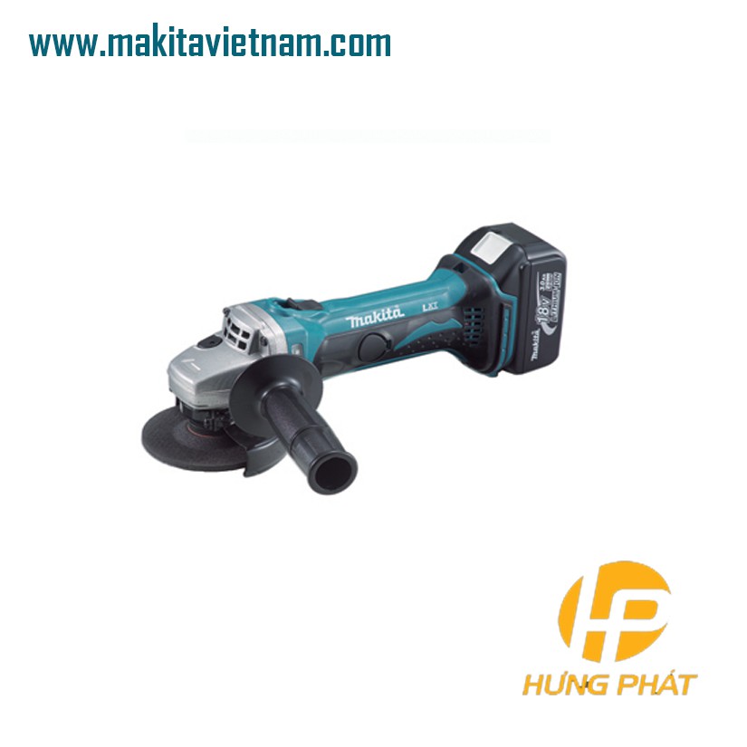 [Hàng chính hãng] Máy mài góc dùng pin Makita DGA402Z 18V. Không kèm pin + sạc