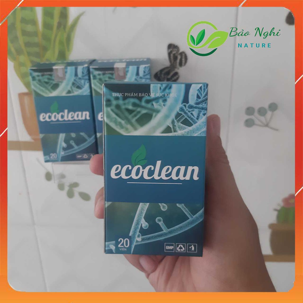 [COMBO 3 HỘP] Viên Uống ECOCLEAN - Diệt Ký Sinh Trùng Thanh Lọc Tế Bào Gan Tăng Cường Đề Kháng - CHÍNH HÃNG HỘP 20 VIÊN | BigBuy360 - bigbuy360.vn