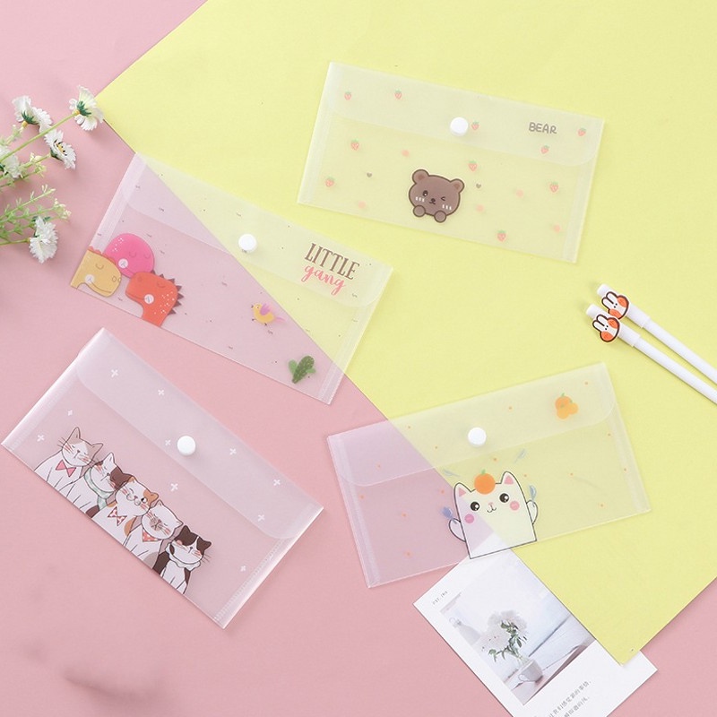 1 Túi Đựng Khẩu Trang Chống Bụi Chống Nước Họa Tiết Hoạt Hình Dễ Thương Nhỏ Gọn Cho Học Sinh