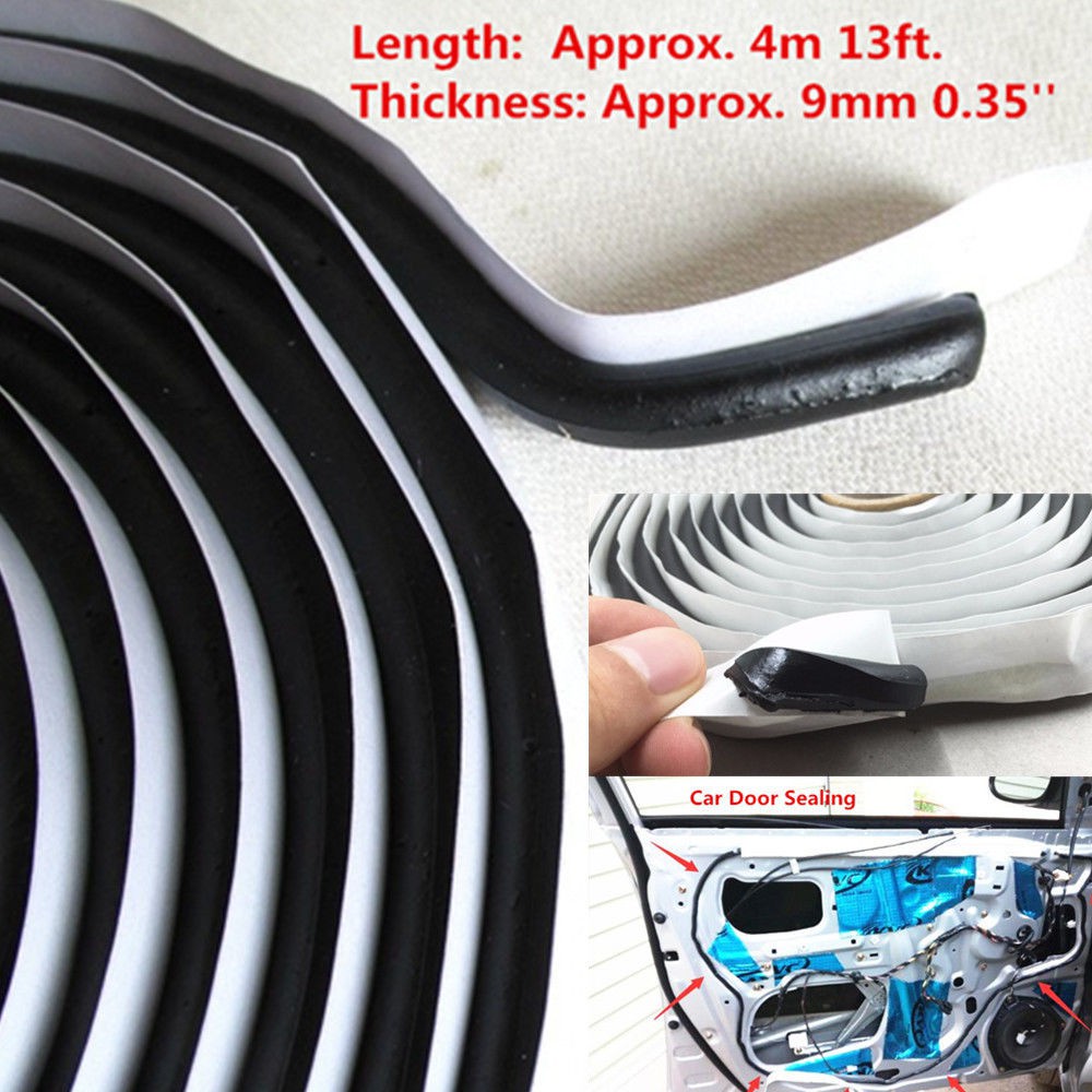4m cao su Butyl đen dán sửa chữa cửa xe hơi