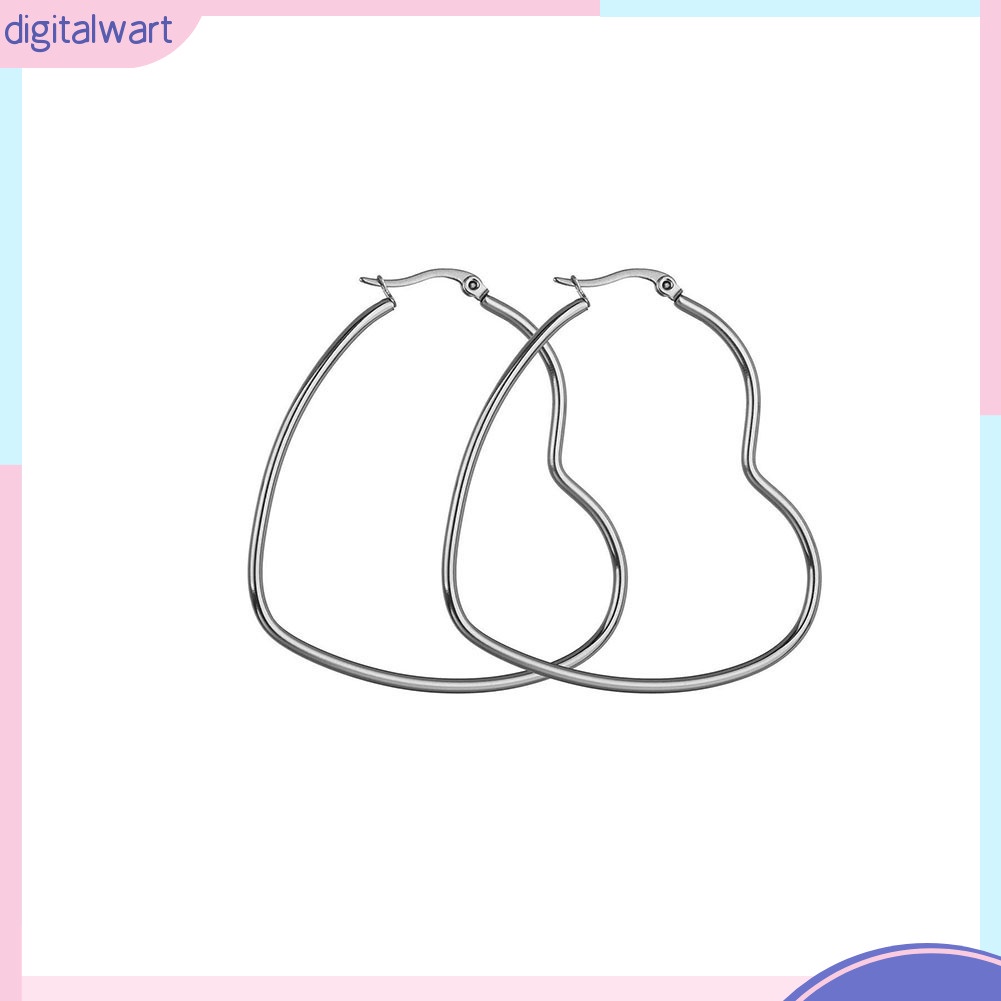 Đôi bông tai hình trái tim xinh xắn cho nữ