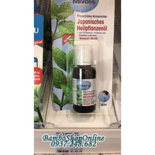 Tinh dầu bạc hà thảo dược Japanisches Heilpflanzenöl - Hàng nội địa Đức