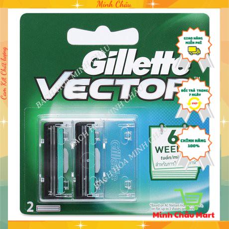 Bàn Dao Cạo Râu Gillette Vector Lưỡi Kép