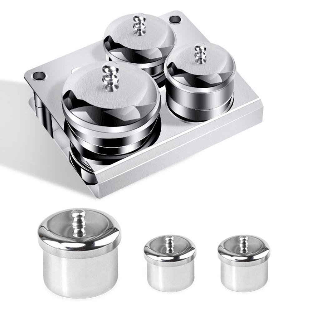 Set 3 / 5 Cốc Đựng Dung Dịch Làm Móng Nghệ Thuật Có Nắp Đậy Tiện Dụng