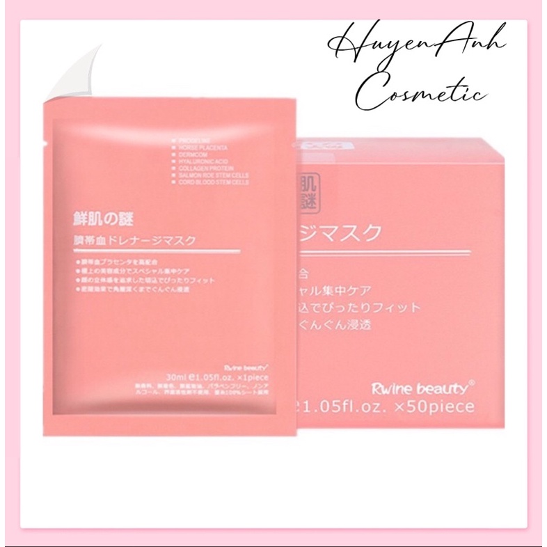 Mặt nạ tế bào gốc Rwine Beauty Stem Cell Placenta Mask