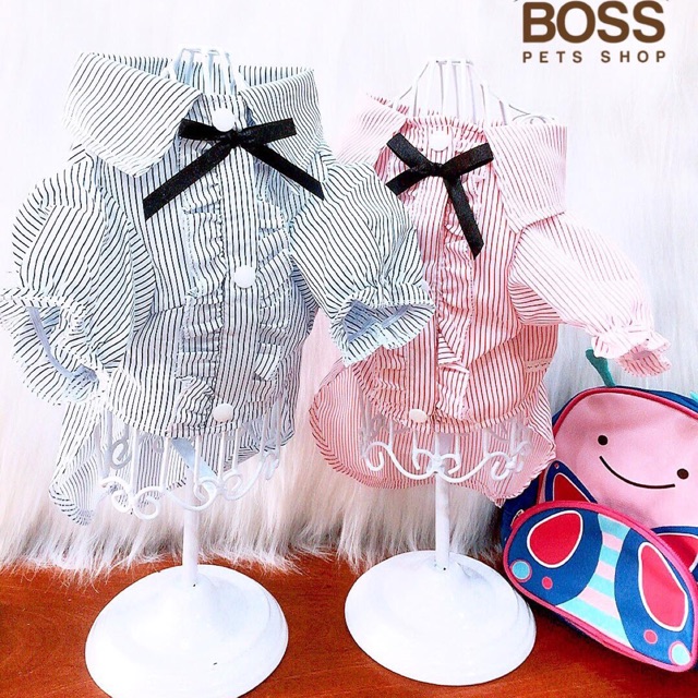[FREESHIP 99K TOÀN QUỐC] Áo Sơmi Nơ cho thú cưng
