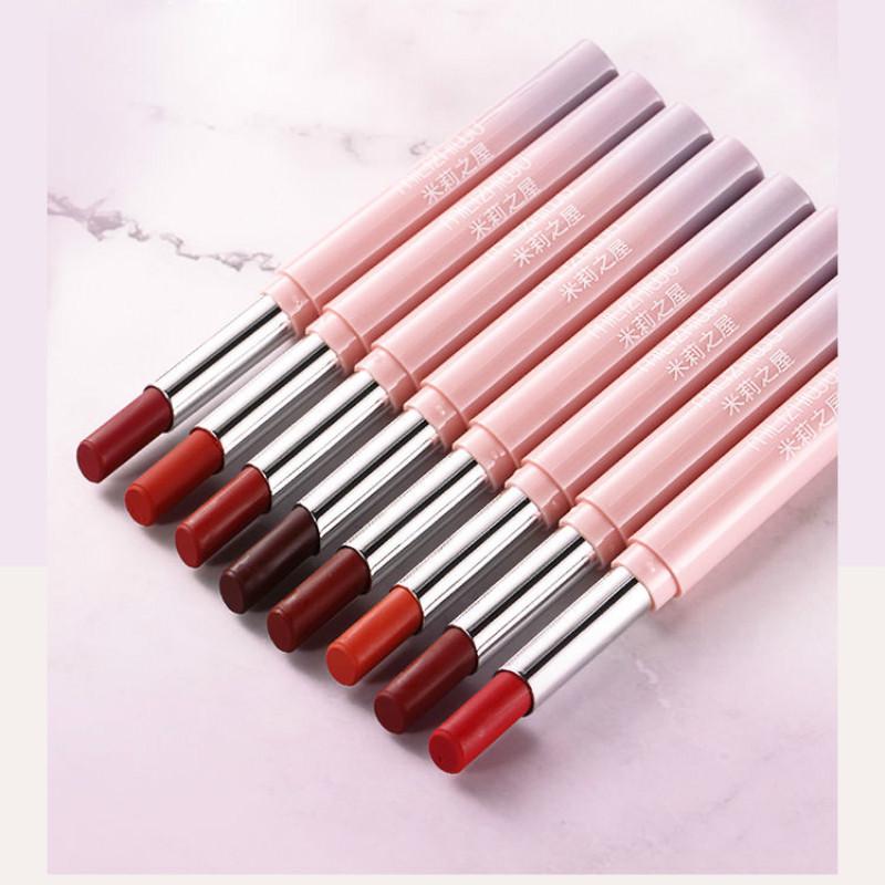 [Hàng mới về] Son Môi MILIZHIWU Dạng Xoay Không Phai Màu Chống Dính Cốc | BigBuy360 - bigbuy360.vn