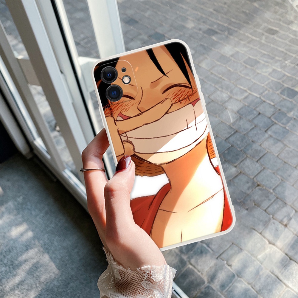 Ốp điện thoại Luffy 3 kiểu cho iPhone 11 Pro Max iPhone 7 8 6 6s Plus iPhone X XS XR Max H081