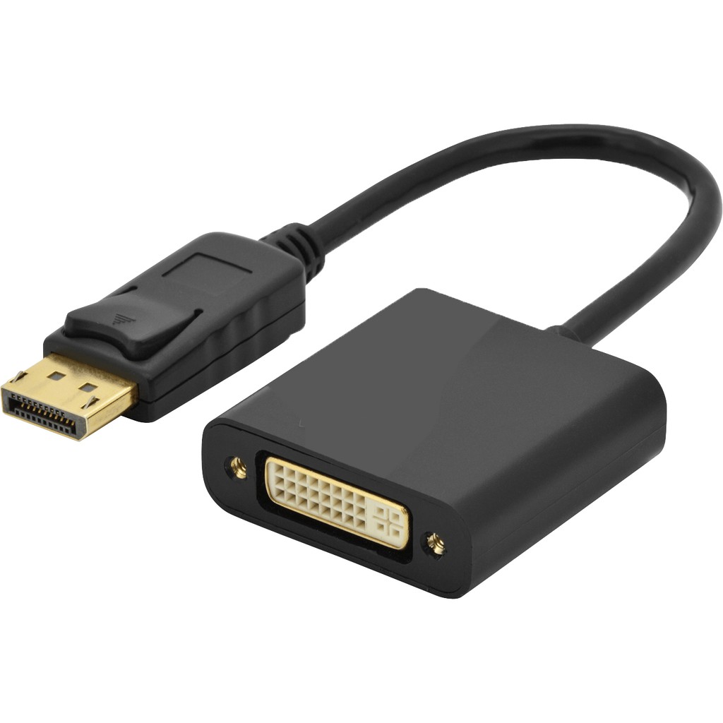 [Mã ELHACE giảm 4% đơn 300K] Cáp chuyển Displayport ra DVI-D, DP to DVI, DP sang DVI (đầu cái)