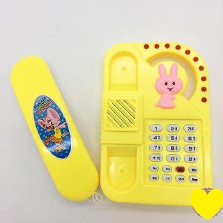 Đồ chơi điện thoại bàn kiểu đứng dùng pin có đèn nhạc cho bé ( quà tặng cho bé )