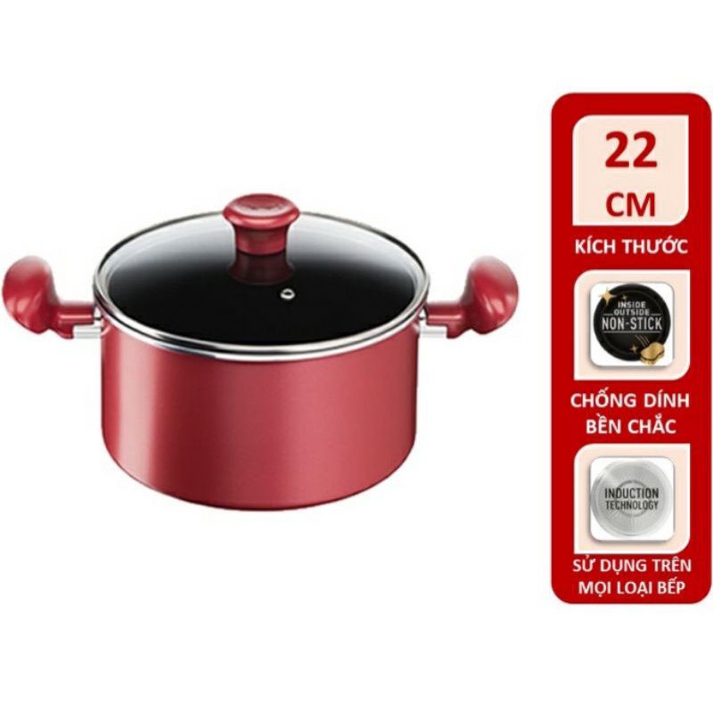 Nồi Tefal Pure Chef Plus C6427914/22cm- 4.5lit ( Chính hãng)