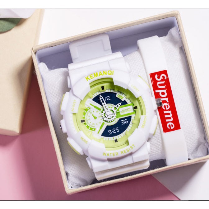 Đồng hồ điện tử nữ KEMANQI loại chỉ chạy kim giả điện tử BM889 | BigBuy360 - bigbuy360.vn