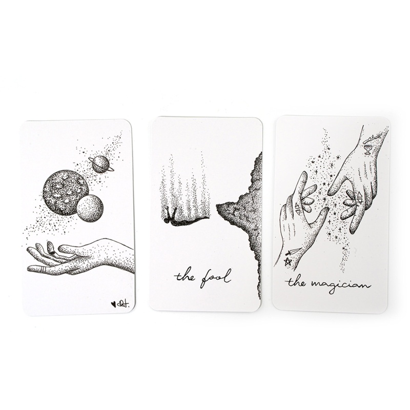 Bộ Thẻ Bài Tarot In Chữ Tiếng Anh Vui Nhộn Cho Gia Đình