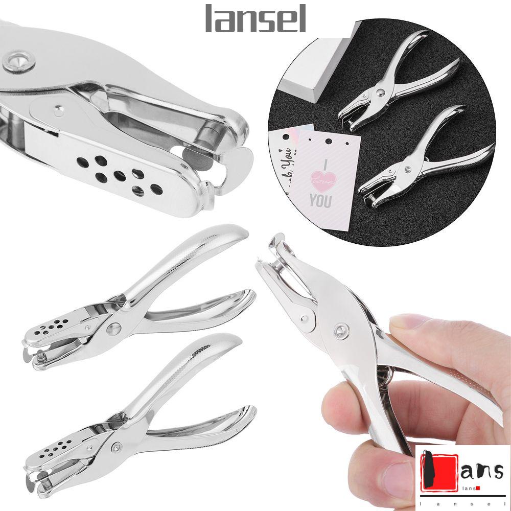 Dụng cụ bấm lỗ kim loại 3 / 6mm chuyên dùng làm sổ tay / vòng cổ / bông tai / thẻ thủ công