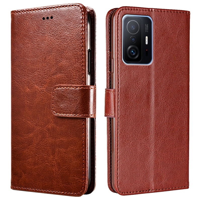 Bao da điện thoại dạng ví cho Xiaomi 11T Pro Mi11 Lite 5G NE 11 i X Pro Ultra 11 t Pro