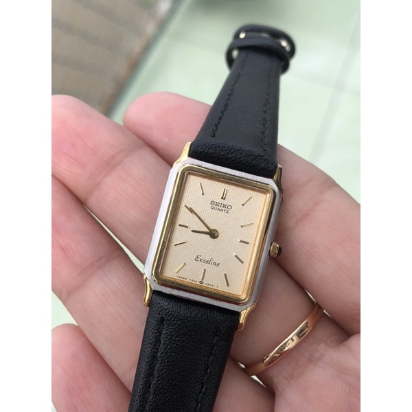 Đồng hồ nữ SEIKO EXCELINE DÁNG TANK HÀNG 2hand