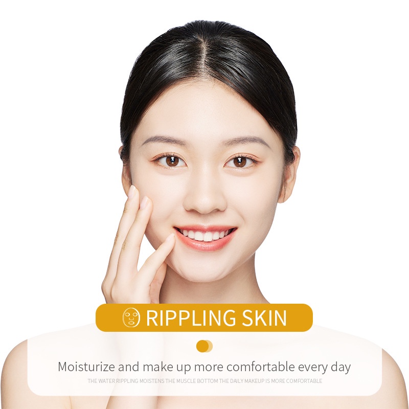 Mặt Nạ Trắng Da Bioaqua Với Cám Gạo Thu Nhỏ Lỗ Chân Lông Dưỡng Ẩm Luxuka MNB02