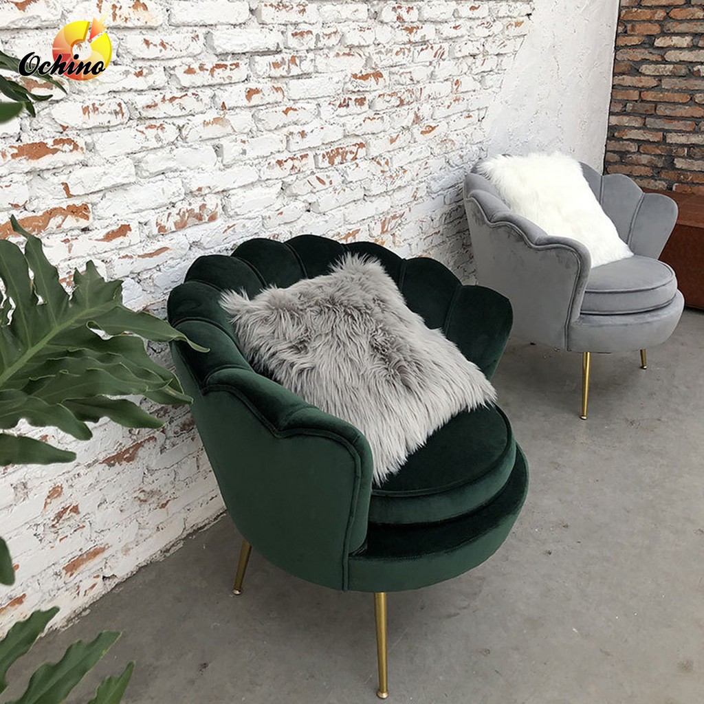 Ghế sofa sò, Ghế sofa sen Đơn Cách điệu Dùng để Shop Và Chụp Hình (Có sẵn)