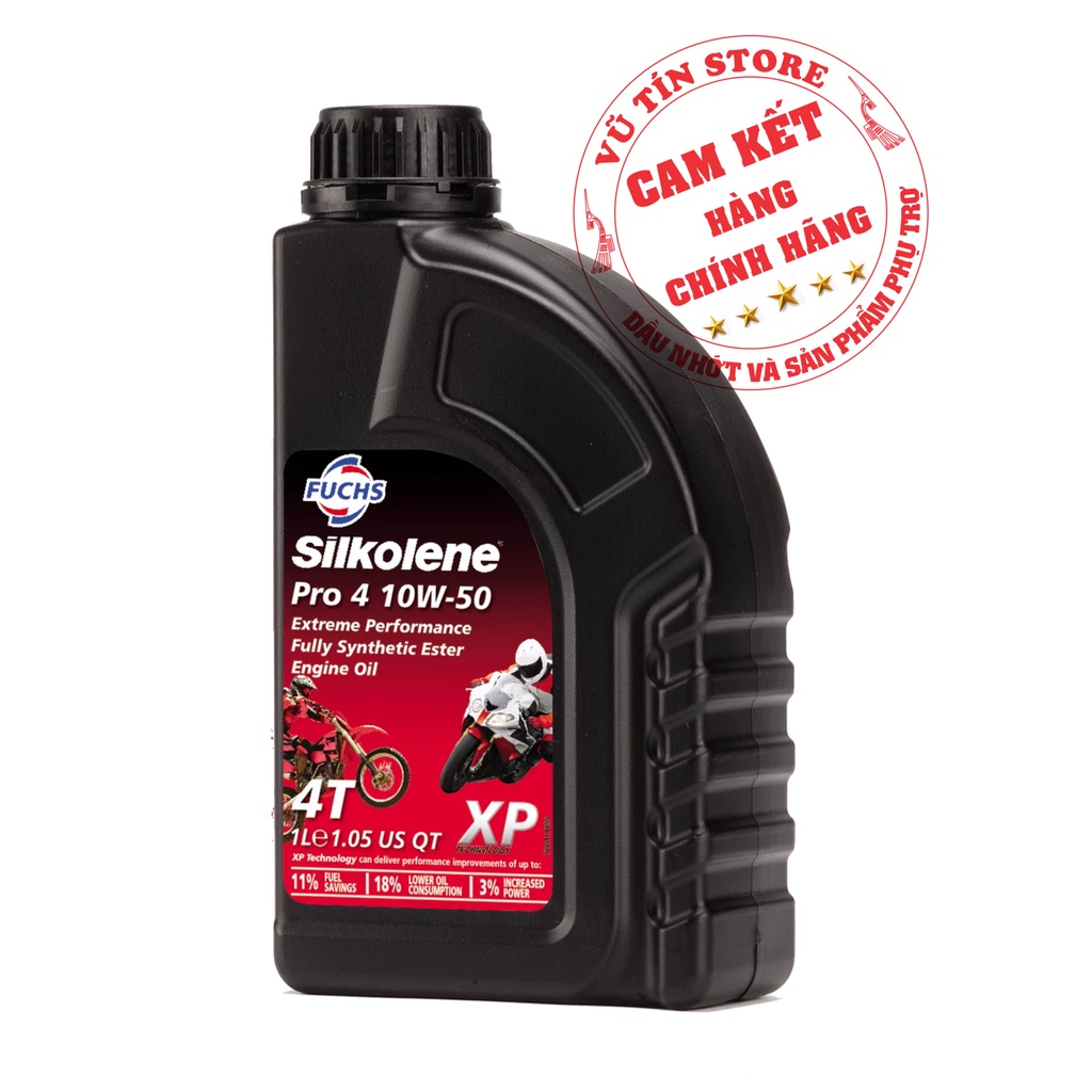 Dầu Nhớt Động Cơ Fuchs Silkolene Pro 4 XP 10W-50