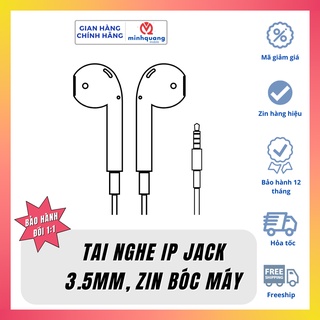 Tai nghe 6 6plus jack3.5mm zin bóc máy chính hãng, bảo hành 12 tháng