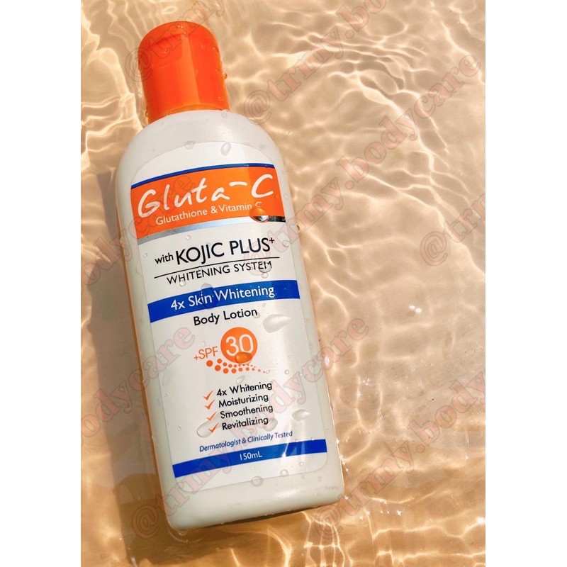 Body Lotion Kem Dưỡng Thể Trắng Da Và Chống Nắng Toàn Thân Gluta-C