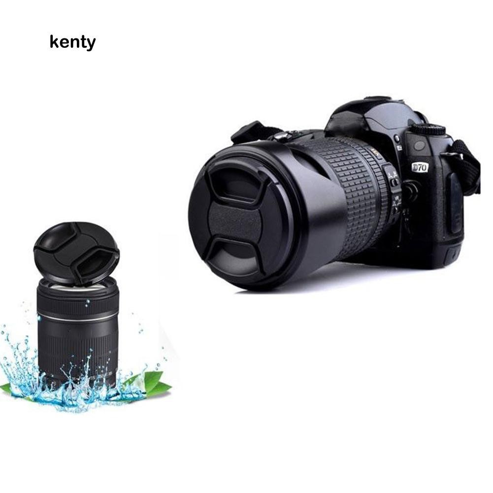 Kt★Nắp Đậy Ống Kính Máy Ảnh Canon DSLR Nikon 72mm