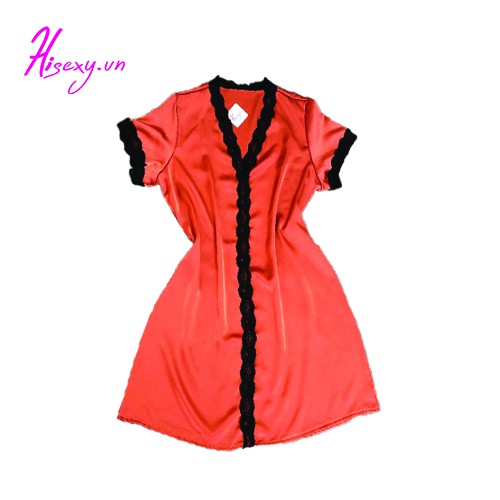 HISEXY Đầm Ngủ Pyjama Mặc Nhà Lụa Satin Đủ Size Dưới 75Kg (Có Kèm Video Thật) | BigBuy360 - bigbuy360.vn