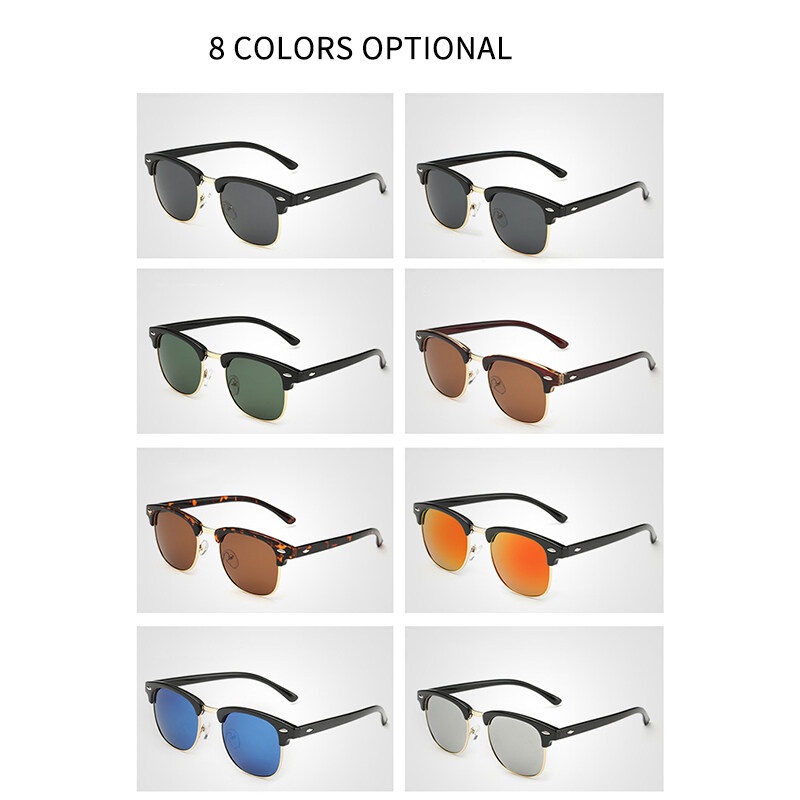 Kính Chống Nắng Phân Cực Phân Cực Thiết Kế Đơn Giản Thoải Mái Thời Trang Cho Nam Và Nữ