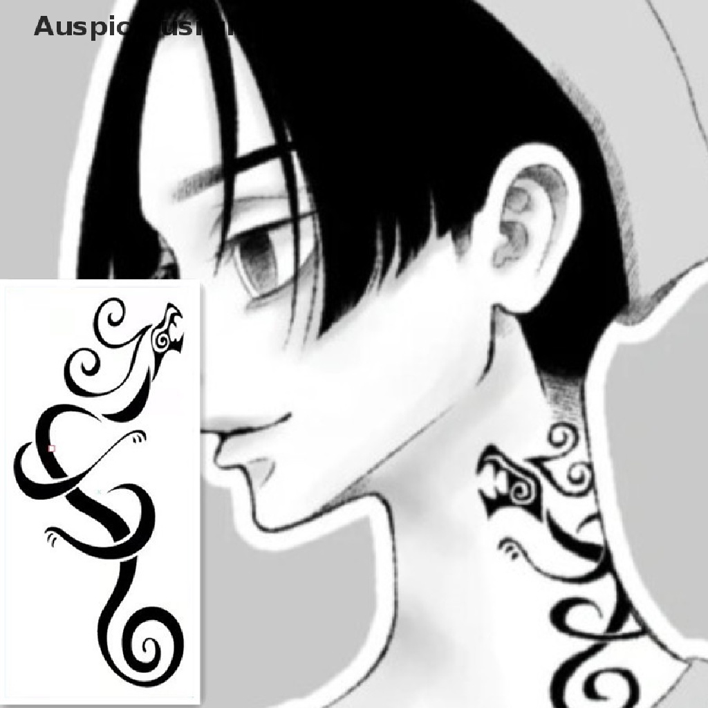 Hình Xăm Dán Tạm Thời Chống Nước Hình Anime Tokyo Revengers Auspiciousrui1