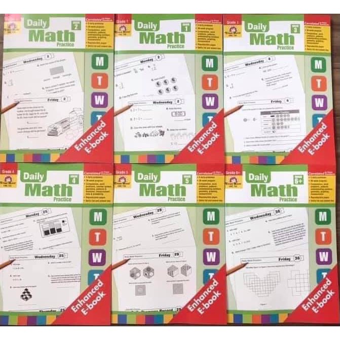 Combo 6q - Daily math practice