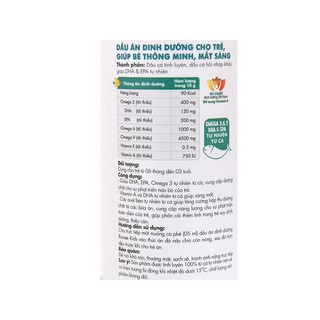 Dầu Cá Ranee Kid Cho Bé Ăn Dặm 250ml