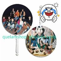 Quạt seventeen,wanna one,twice,gd,bts,snsd,got7,