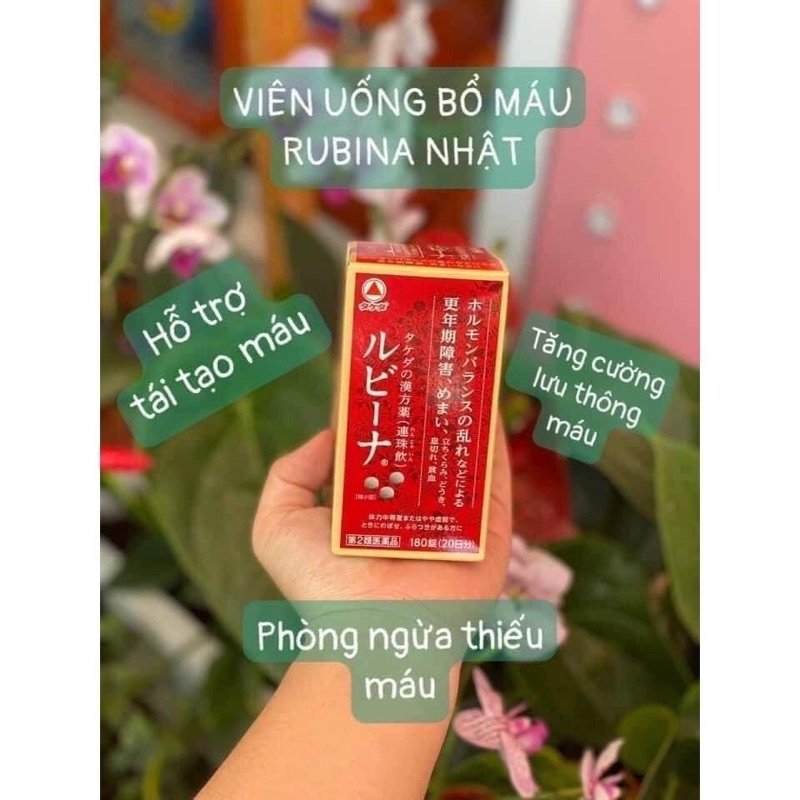 Bổ máu RUBINA NHẬT BẢN