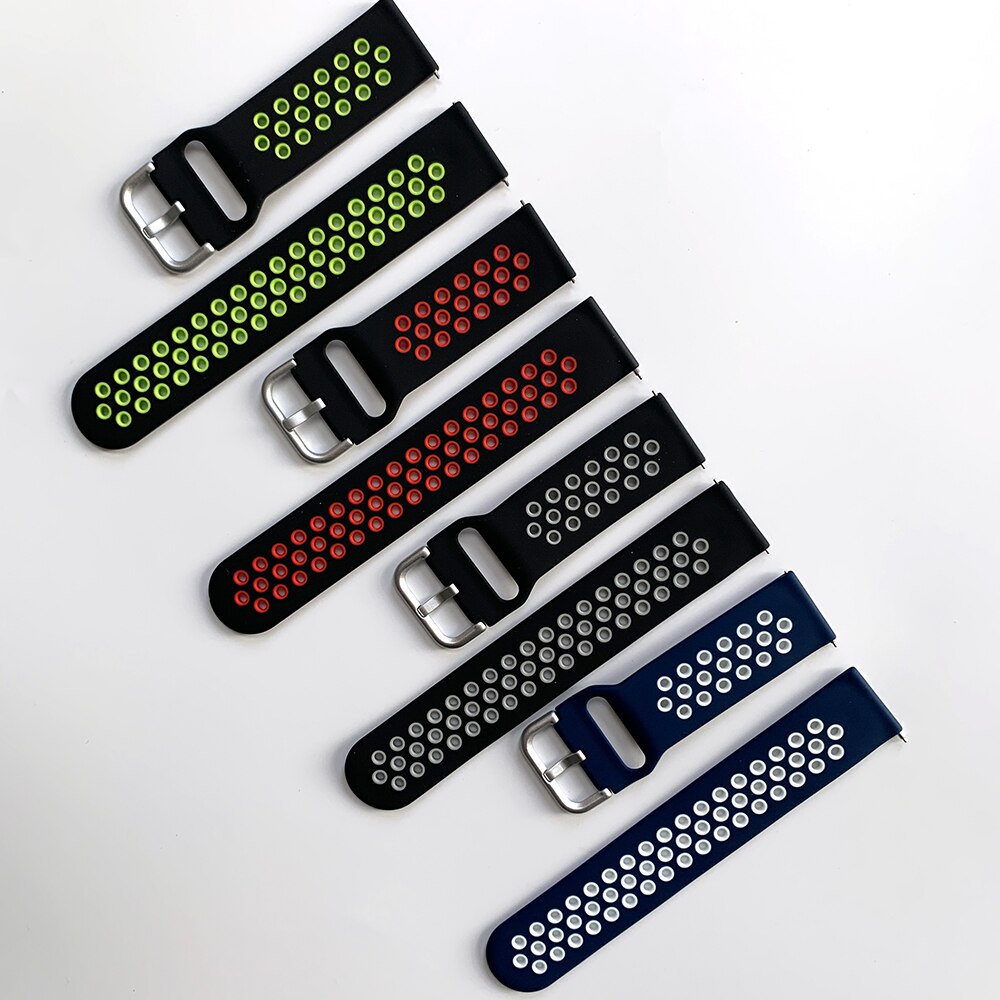 Dây đeo đồng hồ silicon thoáng khí thay thế cho Amazfit T-Rex Pro