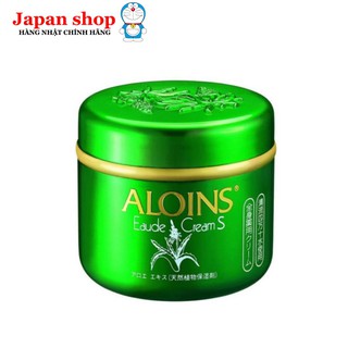 Kem cấp ẩm trắng da da kem xanh lô hội Aloins Eaude Cream S Nhật Bản 180g Gel dưỡng ẩm Nha Đam