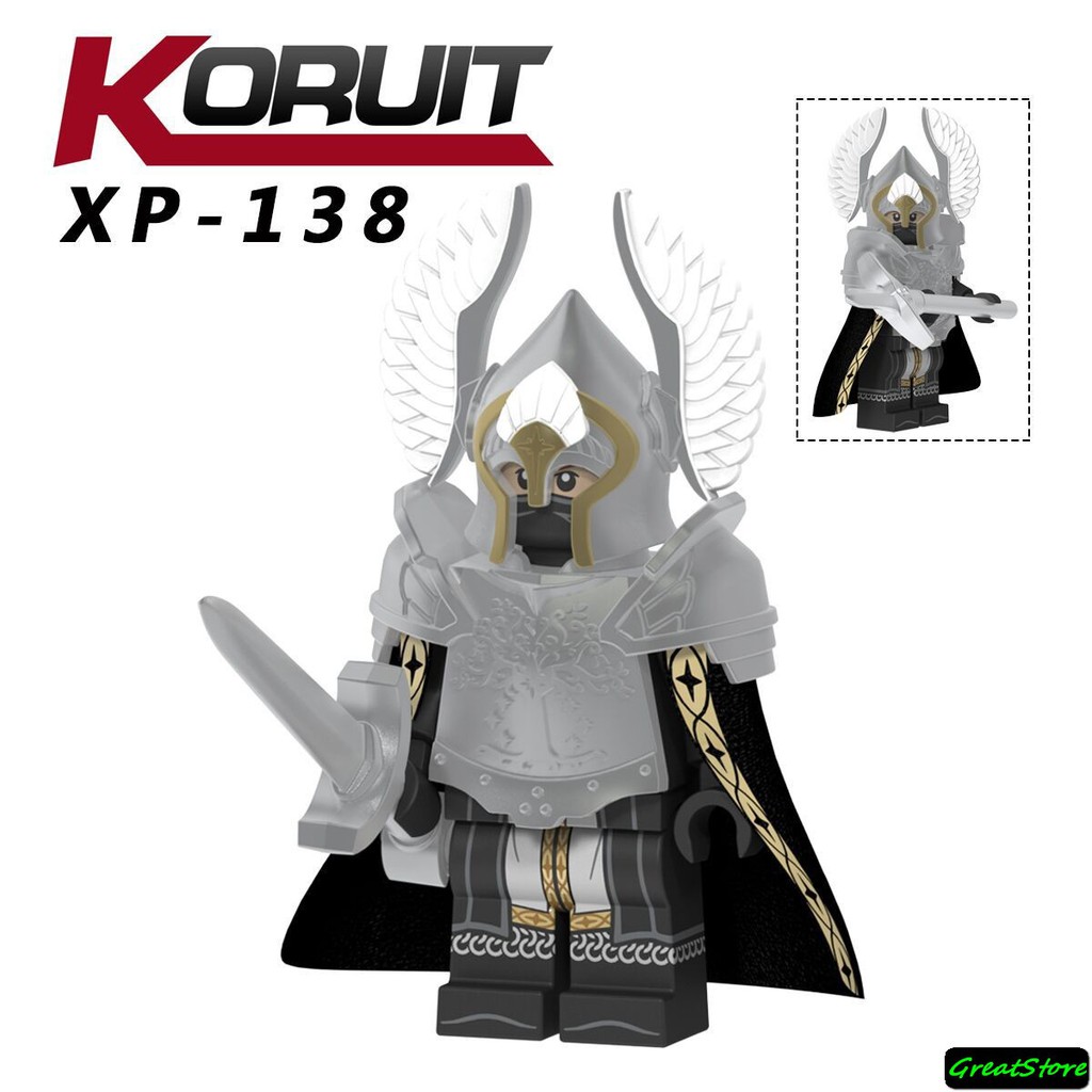 ( Chất , Hãng Sẵn Sàng ) MINIFIGURES LEGO XP138 Hiệp Sĩ Chúa Tể Chiếc Nhẫn The Lord of the Rings