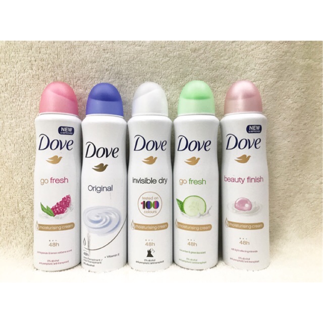 Xịt thơm body Dove mỹ 150ml.