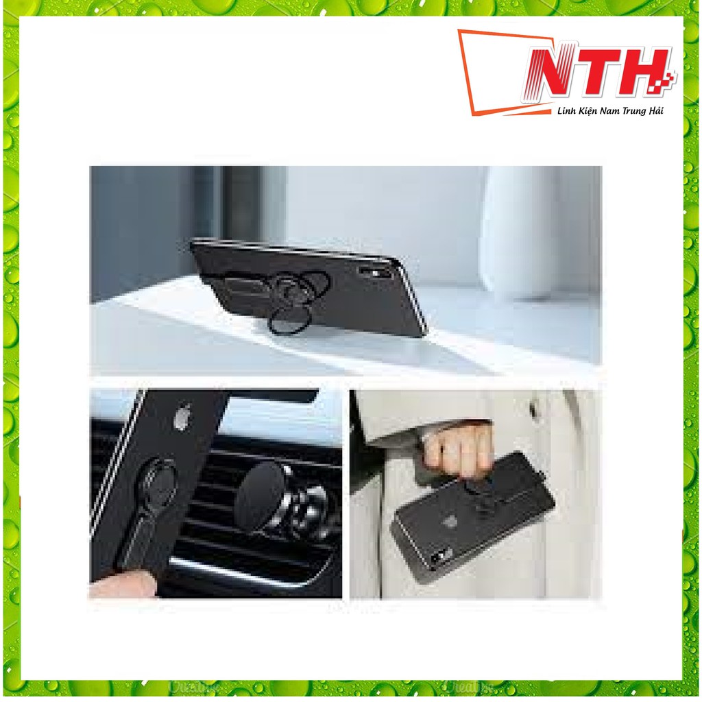 Sạc mini mở rộng 2 in 1 kèm giá đỡ điện thoại