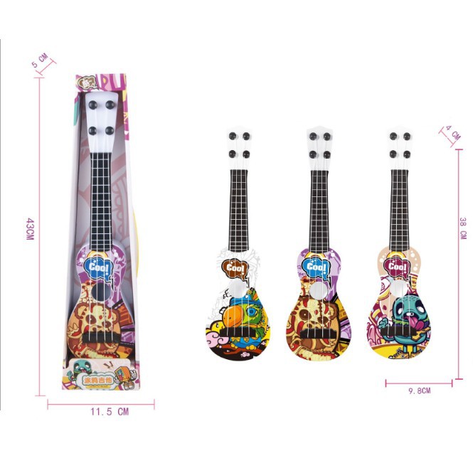 Đồ Chơi Đàn Ukulele Cho Bé Vừa Chơi Vừa Học Phát Triển Trí Tuệ