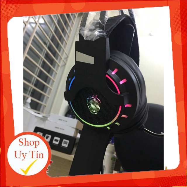 Tai nghe máy tính chơi game Tuner K3 âm thanh 7.1 Led RGB chụp tai có mic cổng USB dành cho game thủ - Siêu phẩm 2020 Li