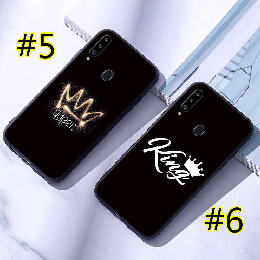 Ốp Điện Thoại Mềm Samsung Galaxy A10 A20 A30 A50 A10S A20S A30S A50S Queen King