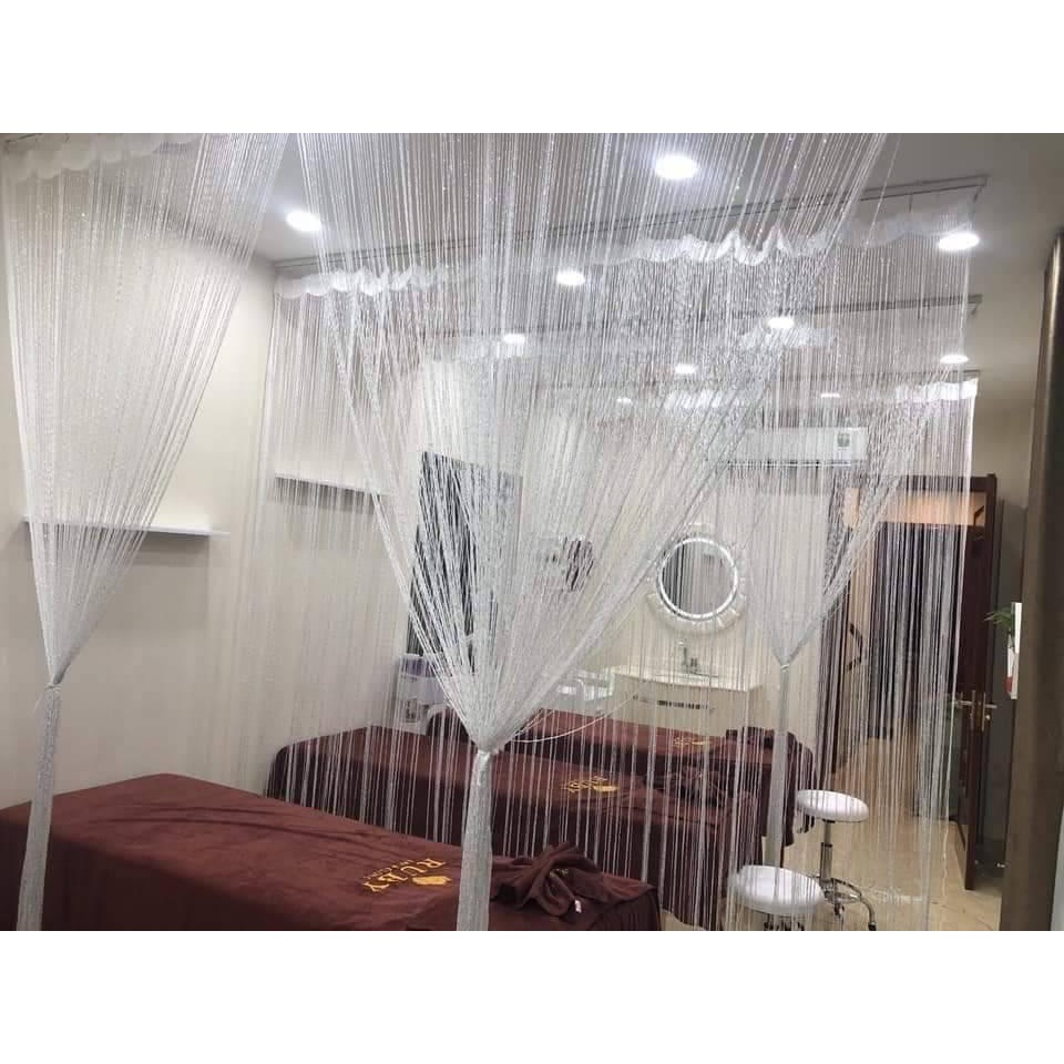 Rèm sợi kim tuyến trang trí spa, nhà cửa, sự kiện