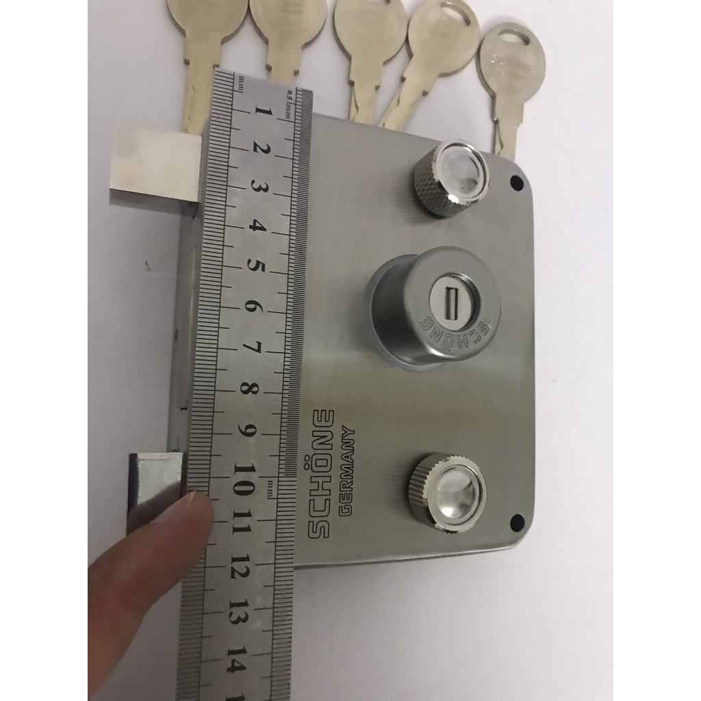 Khoá Cổng Sắt Schone SC 1678 - Chất Liệu Inox 304 - Chống Trộm - Bán Lẻ Giá Sỉ | Thợ Hồ 24h