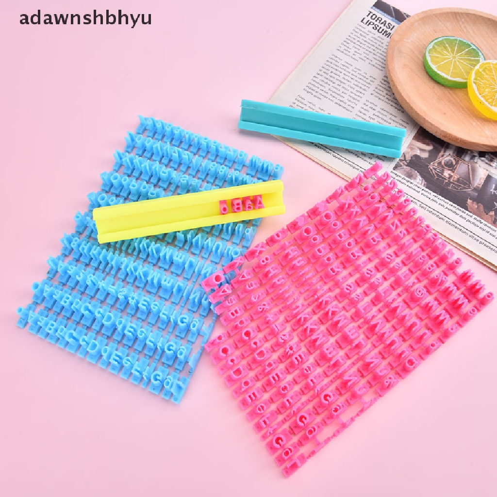 Adawnshbhyu Con Dấu Nhấn Bằng Đất Sét In Nổi Hình Chữ Cái Và Số