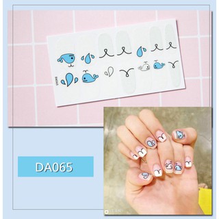 Nhãn dán 3D chống nước dùng trang trí móng tay