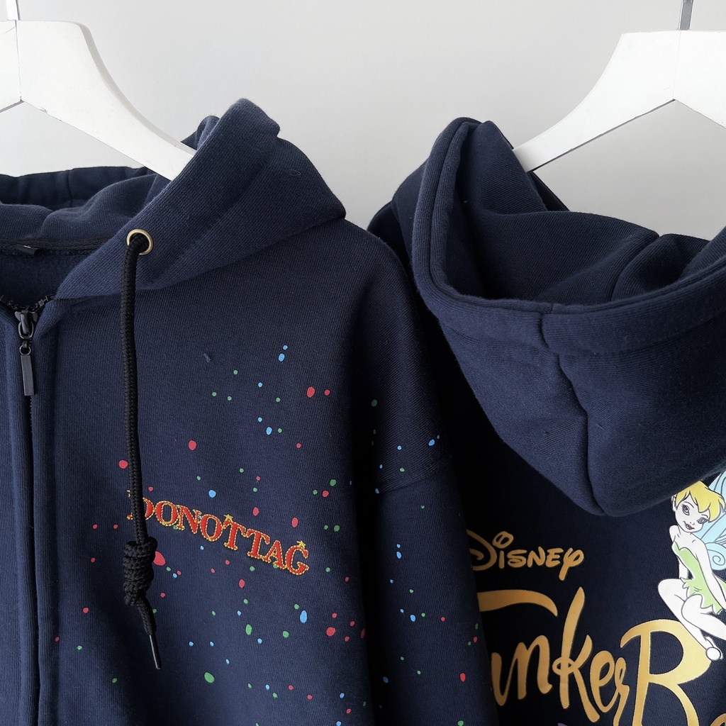 Áo hoodie nỉ TINKERBELL (ảnh thật chụp tại shop)
