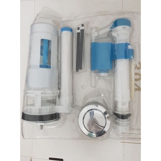 Bộ xả bồn cầu nguyên khối, van cấp nước bồn cầu phù hợp tất cả các loại bồn cầu nguyên khối. Chọn HỎA TỐC ship 2h Tphcm