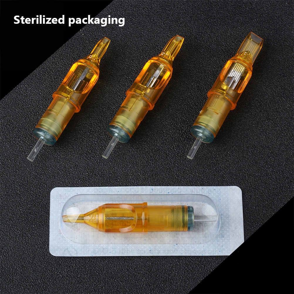 20Pcs Disposable Tattoo Cartridge Needles Stainless Steel Sterilized Cartridges Needles