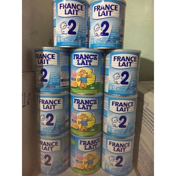 Sữa France Lait số 2,3 lon 400g hạn 12/2022 của Pháp