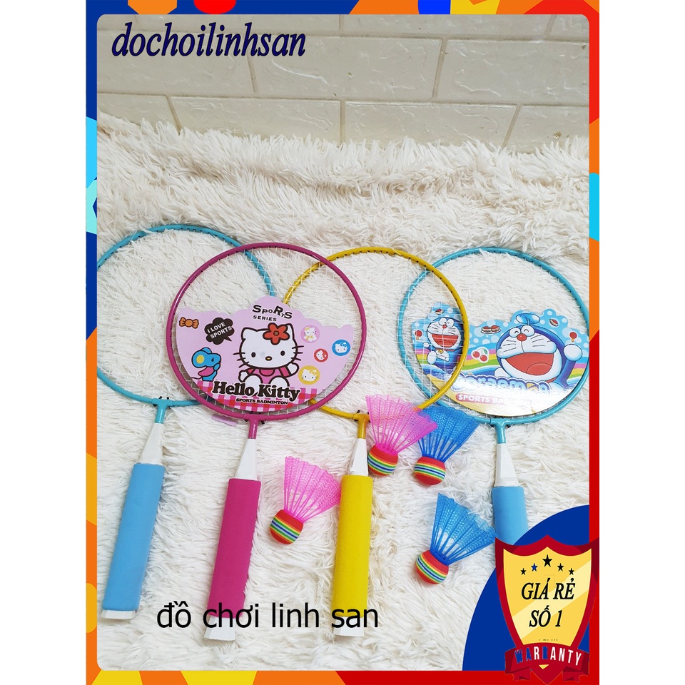 VỢT CẦU LÔNG CHO BÉ,VỈ VỢT BÓNG VÀ CẦU LÔNG